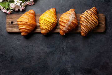 Various croissants