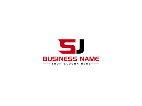 Initial SJ Logo Icon Vector, Creative Sj js Logo Letter Design With Colorful Image For Brand Identity