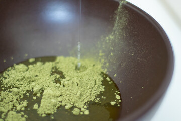 Sesión belleza de mujer, Manicura, Peluquería y maquillaje. estilo de vida-.