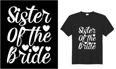 Groom and Bride typography T-Shirt Design vector t shirt for print ready black backgound 

