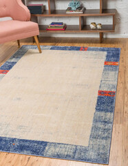 Modern living area floor rug interior room rug texture design.