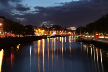 Naklejka premium Dublin Lichter