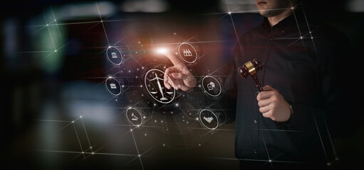 The concept of modern technology in the work of a lawyer.
