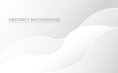 Minimalist white abstract background