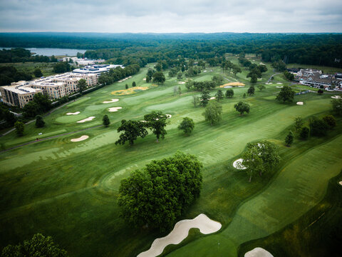 Aerial Drone of Millburn New Jersey