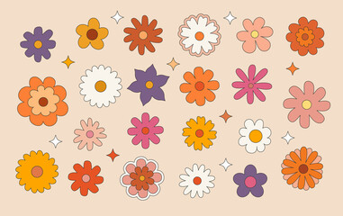 1970 Daisy Flowers set