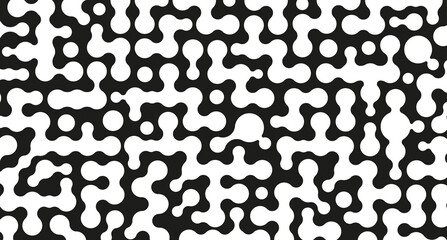 POCHOIR DE FORMES ARRONDIES IMBRIQUÉES © kazy