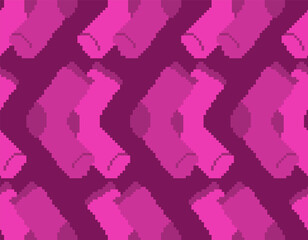 Socks pixel art pattern seamless. Sock 8 bit background. pixelated texture