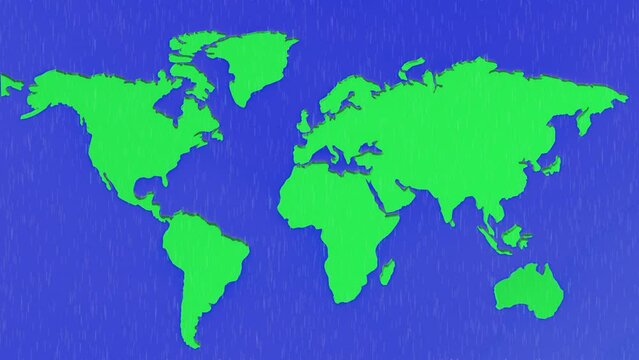 world map climate change