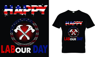 Happy labour day...T-shirt templet 