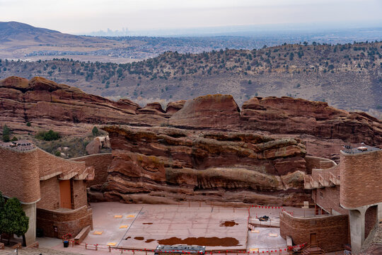 Red Rocks Park and Amphitheater in Denver, Colorado
