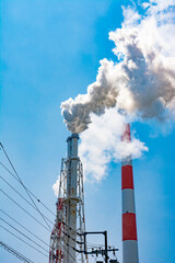 工場の煙突