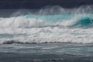 Pounding Surf and Spray