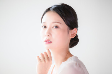 Fototapeta premium 美容を気にする女性