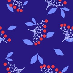 Obraz na płótnie Canvas Summer floral seamless flower pattern for fabrics and packaging and gifts and linens and kids and wrapping paper