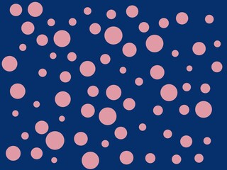 background with pink circles