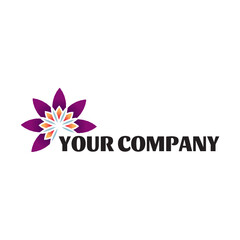 Flower Vector Logo