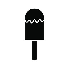 popsicle icon. ice cream sign. vector illustration