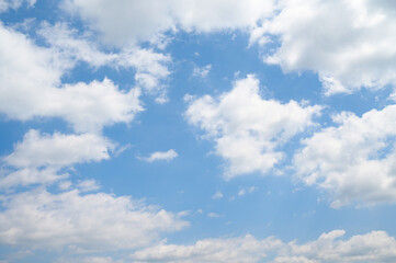 blue sky background with white cloud