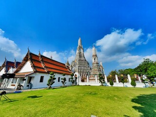 Temple of Dawn , Wat Arun Temple, Bangkok Thailand