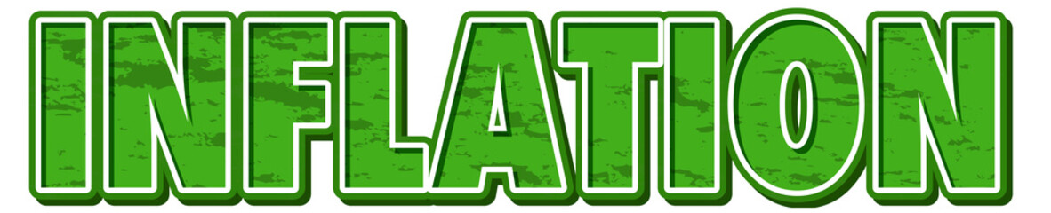 Inflation green font logo