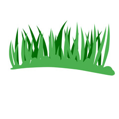 Grass cartoon vector, vector format, Grass elements, Green grass, Grass leaves vector