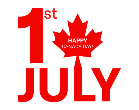 1st July Happy canada day