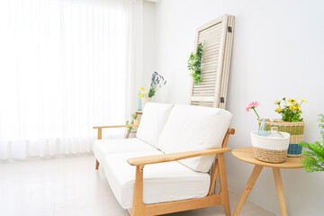 リビング風景　人物無し