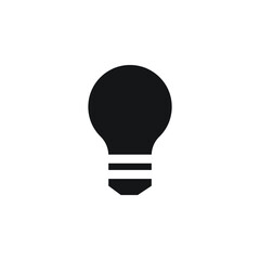 Obraz premium bulb lamp vector for website symbol icon presentation