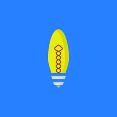 bulb lamp vector for website symbol icon presentation