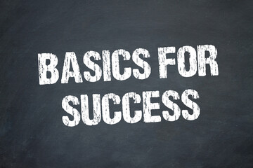 Basics for Success