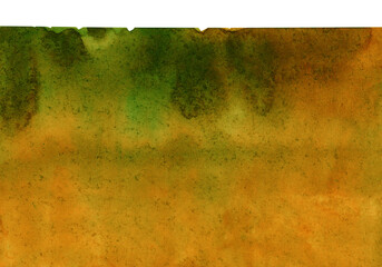 green and yellow watercolor background