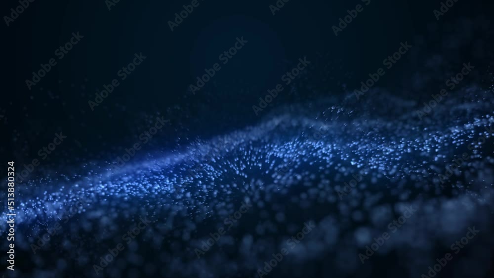 Aufkleber abstract futuristic - technology with polygonal shapes on dark blue background. design digital techn