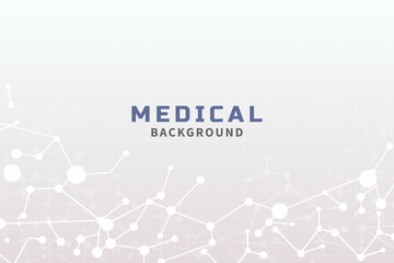 Light background for medical topics using abstraction
