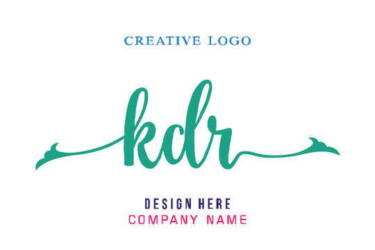 KDR lettering, perfect for company logos, offices, campuses, schools, religious education