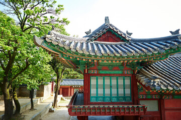 Korean traditional palace, travel in Korea