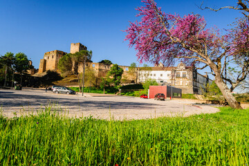 castillo templario de Tomar,año 1162, monumento nacional,Tomar, distrito de Santarem, Medio Tejo,...