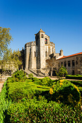 Fototapeta na wymiar iglesia del convento de Cristo,año 1162, Tomar, distrito de Santarem, Medio Tejo, region centro, Portugal, europa