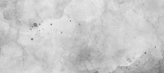 Concrete wall white and gray color for background. Old grunge textures with scratches and cracks. White and gray painted cement wall texture.