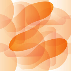 vector illustration orange wallpaper art design, gradient texture decoration