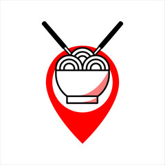Noodle icon logo