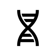 DNA Icon Logo Vector.