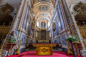 Fototapeta na wymiar Capela do Santo Cristo, catedral de Évora, Basílica Sé Catedral de Nossa Senhora da Assunção, Évora, Alentejo, Portugal
