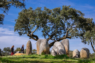 cromlech Vale Maria do Meio , Nossa Senhora da Graça do Divor ,Évora, Alentejo, Portugal © Tolo