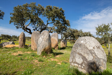 cromlech Vale Maria do Meio , Nossa Senhora da Graça do Divor ,Évora, Alentejo, Portugal © Tolo
