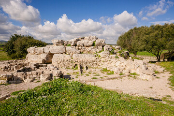 poblado talayotico de Son Fornells, Montuiri,  época talayótica (1300-123 a. C.)  Comarca de Es Pla, Mallorca,islas baleares, Spain © Tolo