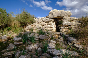 Talaiot, Son Ferrandell-Son Oleza, I milenio a C., Valldemossa, Mallorca, Balearic islands, spain © Tolo