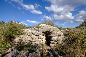 Talaiot, Son Ferrandell-Son Oleza, I milenio a C., Valldemossa, Mallorca, Balearic islands, spain © Tolo