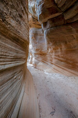 Lick Wash, a Canyon in the White Cliffs of  the Grand Staircase, Utah