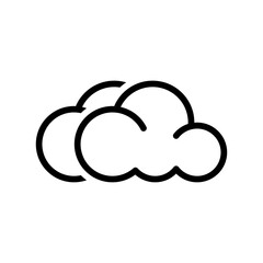 Weather icon, meteorology and climate symbol.
